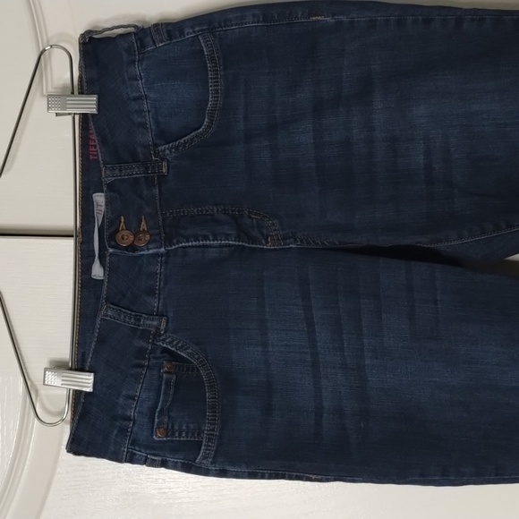 it jeans denim crop size 10 Tiffany skinny medium wash two button it jeans - Picture 2 of 10